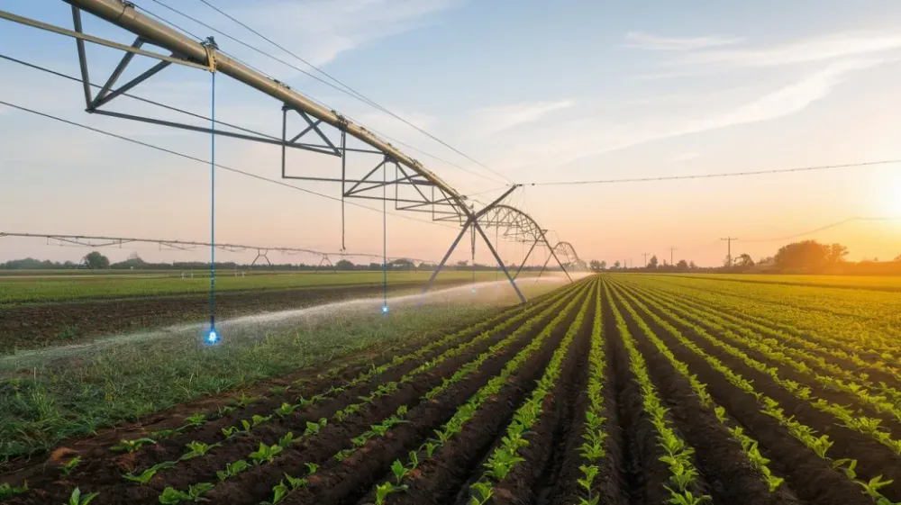 Organic Farming with Smart Irrigation